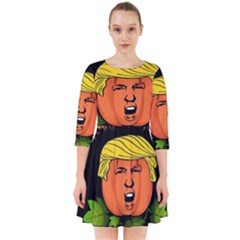 Trump Or Treat  Smock Dress by Valentinaart