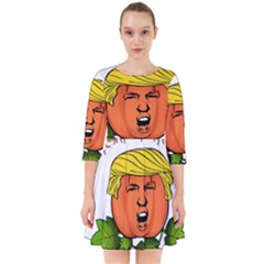 Trump Or Treat  Smock Dress by Valentinaart