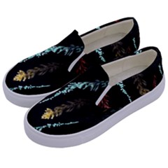 Color Kids  Canvas Slip Ons by Oksana