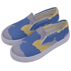 Sun Kids  Canvas Slip Ons by Oksana