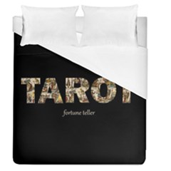 Tarot Fortune Teller Duvet Cover (queen Size) by Valentinaart