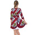 No nuclear weapons Smock Dress View2