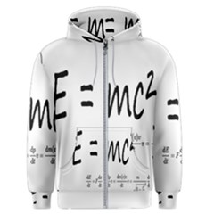 E=mc2 Formula Physics Relativity Men s Zipper Hoodie by picsaspassion