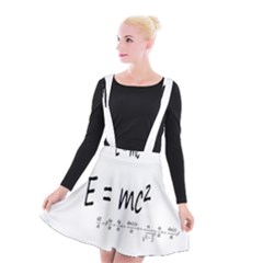 E=mc2 Formula Physics Relativity Suspender Skater Skirt by picsaspassion