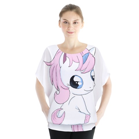 Baby Unicorn Blouse by Valentinaart