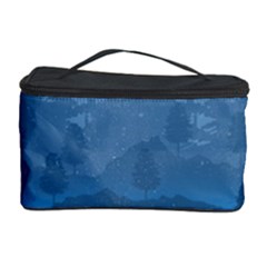 Blue Mountain Cosmetic Storage Case by berwies