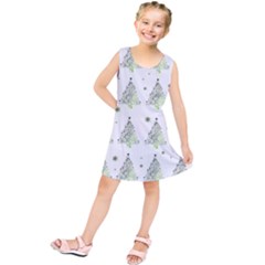 Christmas Tree - Pattern Kids  Tunic Dress by Valentinaart