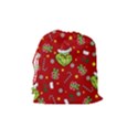 Grinch pattern Drawstring Pouches (Medium)  View2