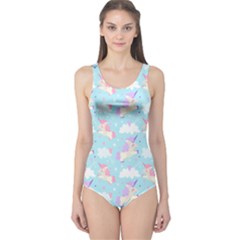 Unicorn One Piece Swimsuit by 544791411