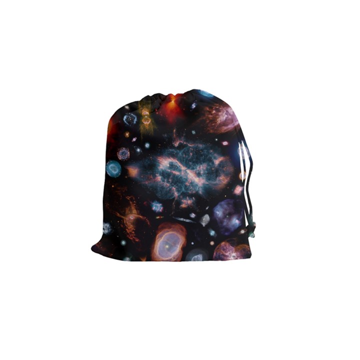 Galaxy Nebula Drawstring Pouches (Small) 