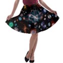 Galaxy Nebula A-line Skater Skirt View1