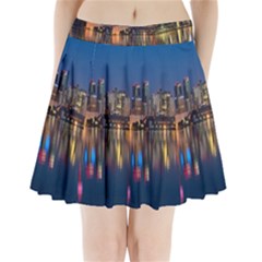 Buildings Can Cn Tower Canada Pleated Mini Skirt by Celenk