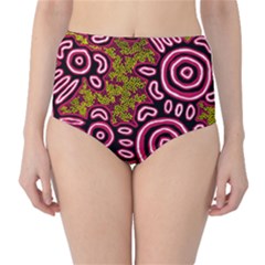 Aboriginal Art - You Belong High-waist Bikini Bottoms by hogartharts