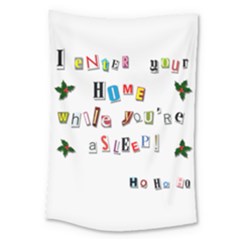 Santa s Note Large Tapestry by Valentinaart