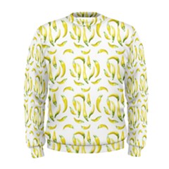 Chilli Pepers Pattern Motif Men s Sweatshirt by dflcprints