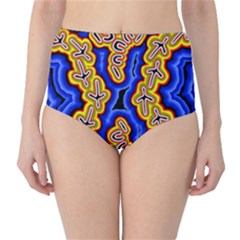 Emu Dreaming High-waist Bikini Bottoms by hogartharts