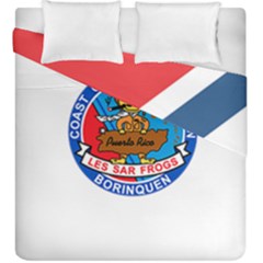 Coast Guard Air Station Borinquen Puerto Rico Duvet Cover Double Side (king Size) by Bigfootshirtshop