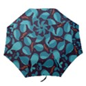 Blue Whale Pattern Folding Umbrellas View1