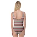 Christmas Stripes Pattern Princess Tank Leotard  View2