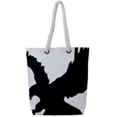 A033c2c9 48dc 4a96 9813 8c7e2baa8967 Full Print Rope Handle Tote (small) by MERCH90