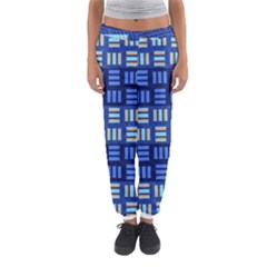 Textiles Texture Structure Grid Women s Jogger Sweatpants by Celenk