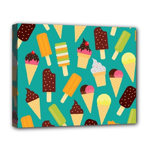 Summer Treats Deluxe Canvas 20  X 16   by Bigfootshirtshop