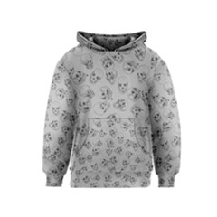 A Lot Of Skulls Grey Kids  Pullover Hoodie by jumpercat