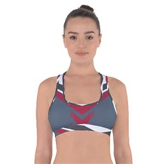 Modern Shapes Cross Back Sports Bra by jumpercat