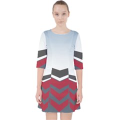 Modern Shapes Pocket Dress by jumpercat