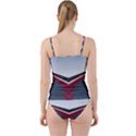 Modern Shapes Cut Out Top Tankini Set View2