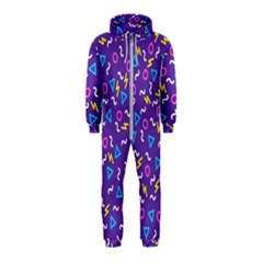 Retro Wave 1 Hooded Jumpsuit (kids) by jumpercat