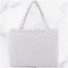 Light Chevron Mini Tote Bag by jumpercat