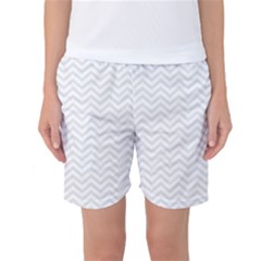 Light Chevron Women s Basketball Shorts by jumpercat