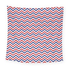 Navy Chevron Square Tapestry (large) by jumpercat