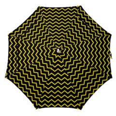 Yellow Chevron Straight Umbrellas by jumpercat