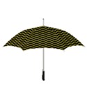 Yellow Chevron Straight Umbrellas View3