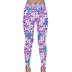 Hard Workout Classic Yoga Leggings by jumpercat