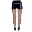 Kof Kyo Kusanagi Cross Skinny Shorts View2