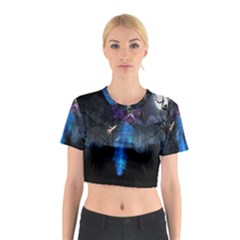 Magical Fantasy Wild Darkness Mist Cotton Crop Top by BangZart