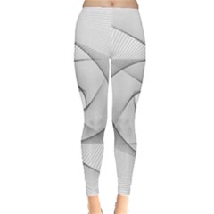 Rotation Rotated Spiral Swirl Leggings  by BangZart