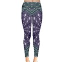 Star And Flower Mandala In Wonderful Colors Leggings  View1