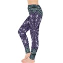 Star And Flower Mandala In Wonderful Colors Leggings  View3