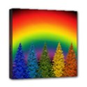 Christmas Colorful Rainbow Colors Mini Canvas 8  x 8  View1