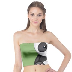 Cute Panda Tube Top by Valentinaart