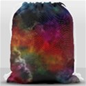 Abstract Picture Pattern Galaxy Drawstring Bag (Large) View2