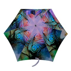 Lizard Reptile Art Abstract Animal Mini Folding Umbrellas by Celenk