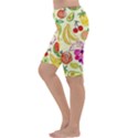 Cute Fruits Pattern Cropped Leggings  View2