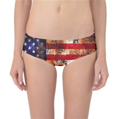 American Flag Usa Symbol National Classic Bikini Bottoms by Celenk