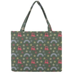 Music Stars Grass Green Mini Tote Bag by snowwhitegirl