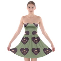 Cupcake Green Strapless Bra Top Dress by snowwhitegirl